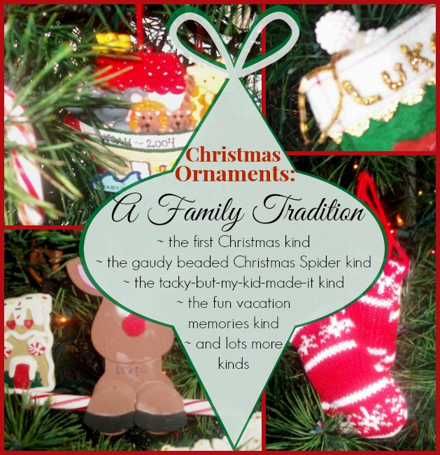 Christmas Ornament Tradition 1 | Apron Strings & other things