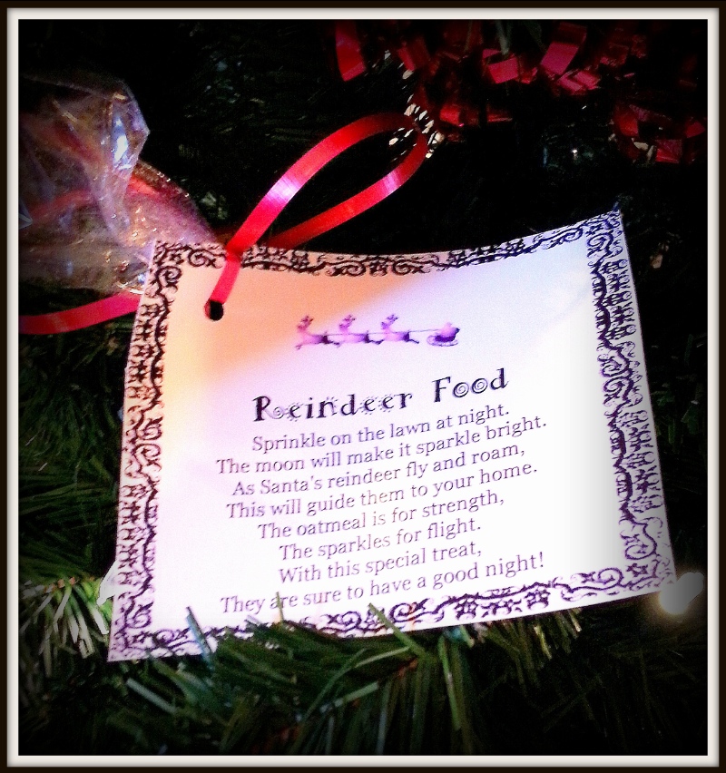 Reindeer Tag | Apron Strings & other things