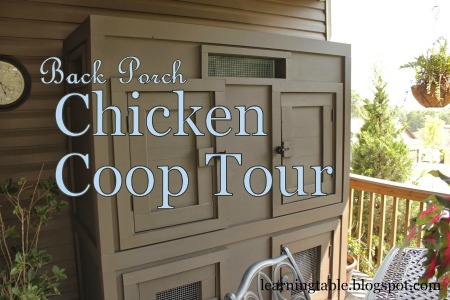 back porch chicken coop