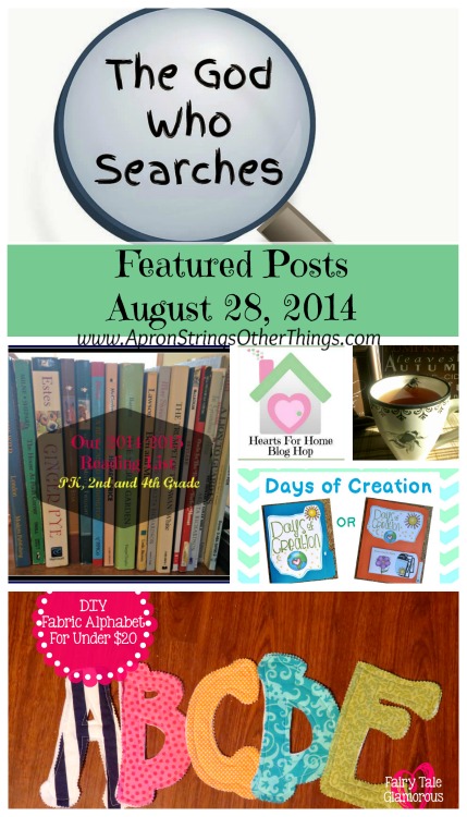 Hearts for Home 8.28.14 - Apron Strings & other things