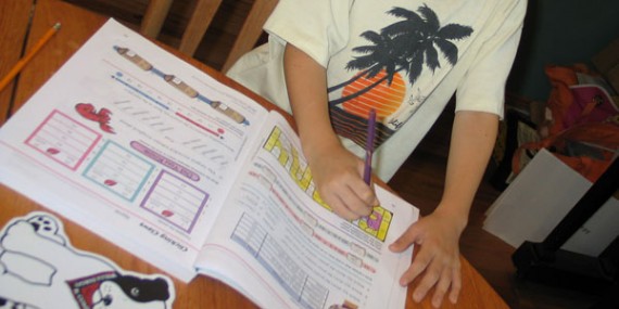 School time at Apron Strings & other things