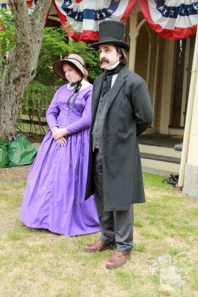 a visit with Mr and Mrs Hawthorne at ApronStringsOtherThings.com