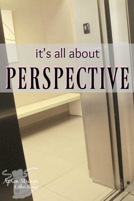 its all about perspective at apronstringsotherthings.com pin