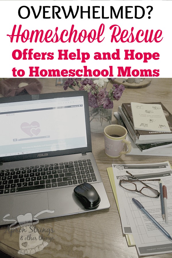 Homeschool Rescue Offers Help and Hope to Homeschool Moms {A Review}