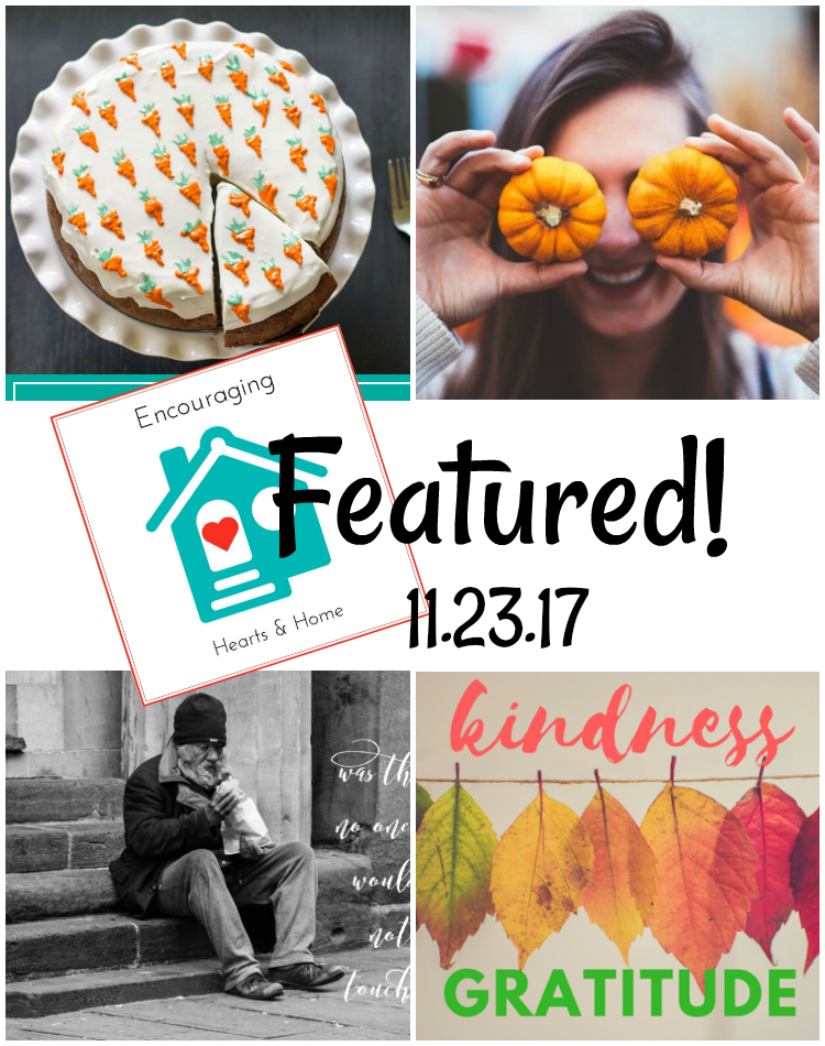 Encouraging Hearts & Home Blog Hop 11.23.17 Featured at ApronStringsOtherThings.com