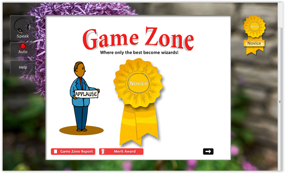 Game Zone UltraKey Online typing at ApronStringsOtherThings.com