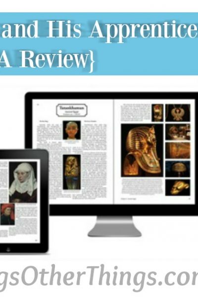 The Master and His Apprentices Review at ApronSTringsOtherThings.com art history homeschool curriculum