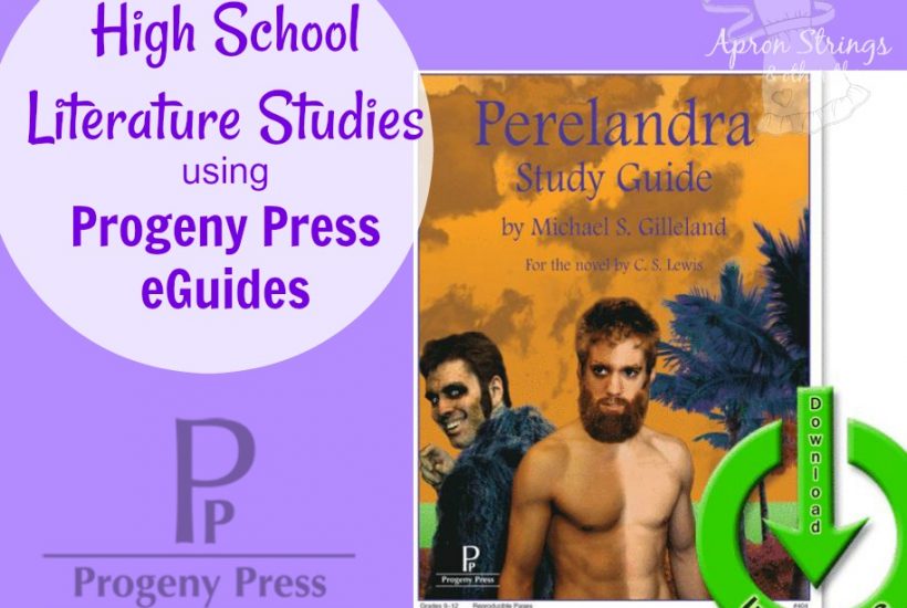 High School Lit Progeny Press eGuides Perelandra at ApronSTringsOtherThings.com