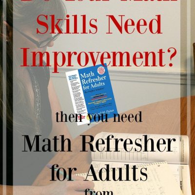 Polish Your Math Skills with Math Refresher for Adults {a review}