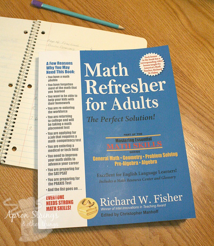 math refresher for adults master math skills at ApronStringsOtherThings@gmail.com