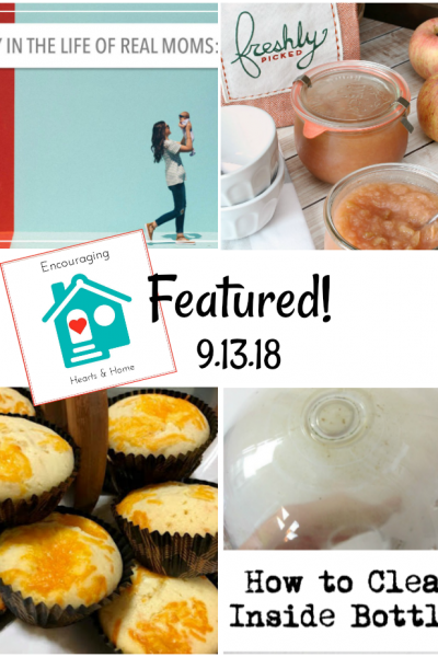 Encouraging Hearts & Home Blog Hop 9.13.18 Featured at ApronStringsOtherThings.com