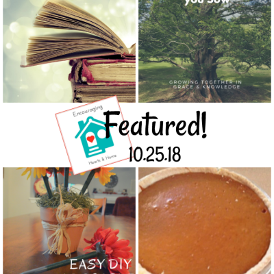 Encouraging Hearts & Home Blog Hop 10.25.18