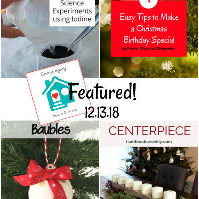 Encouraging Hearts & Home Blog Hop 12.13.18