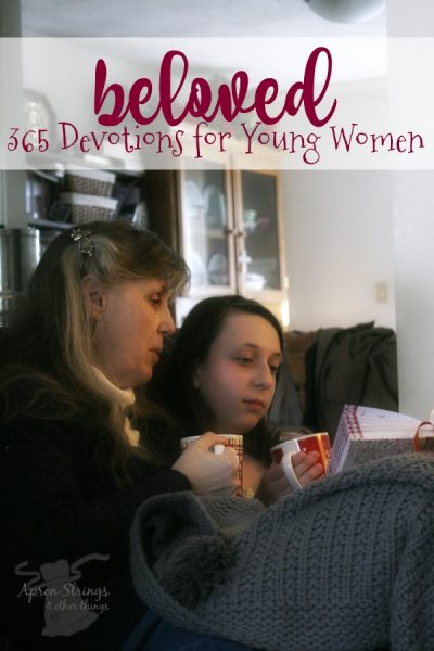 beloved 365 devotions for young women book review zondervan at ApronStringsOtherThings.com