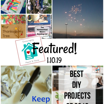 Encouraging Hearts & Home Blog Hop 1.10.19