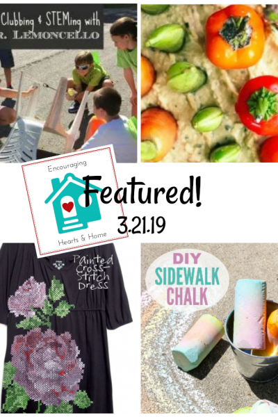 Encouraging Hearts & Home Blog Hop Featured 3.21.19 at ApronStringsOtherThings.com