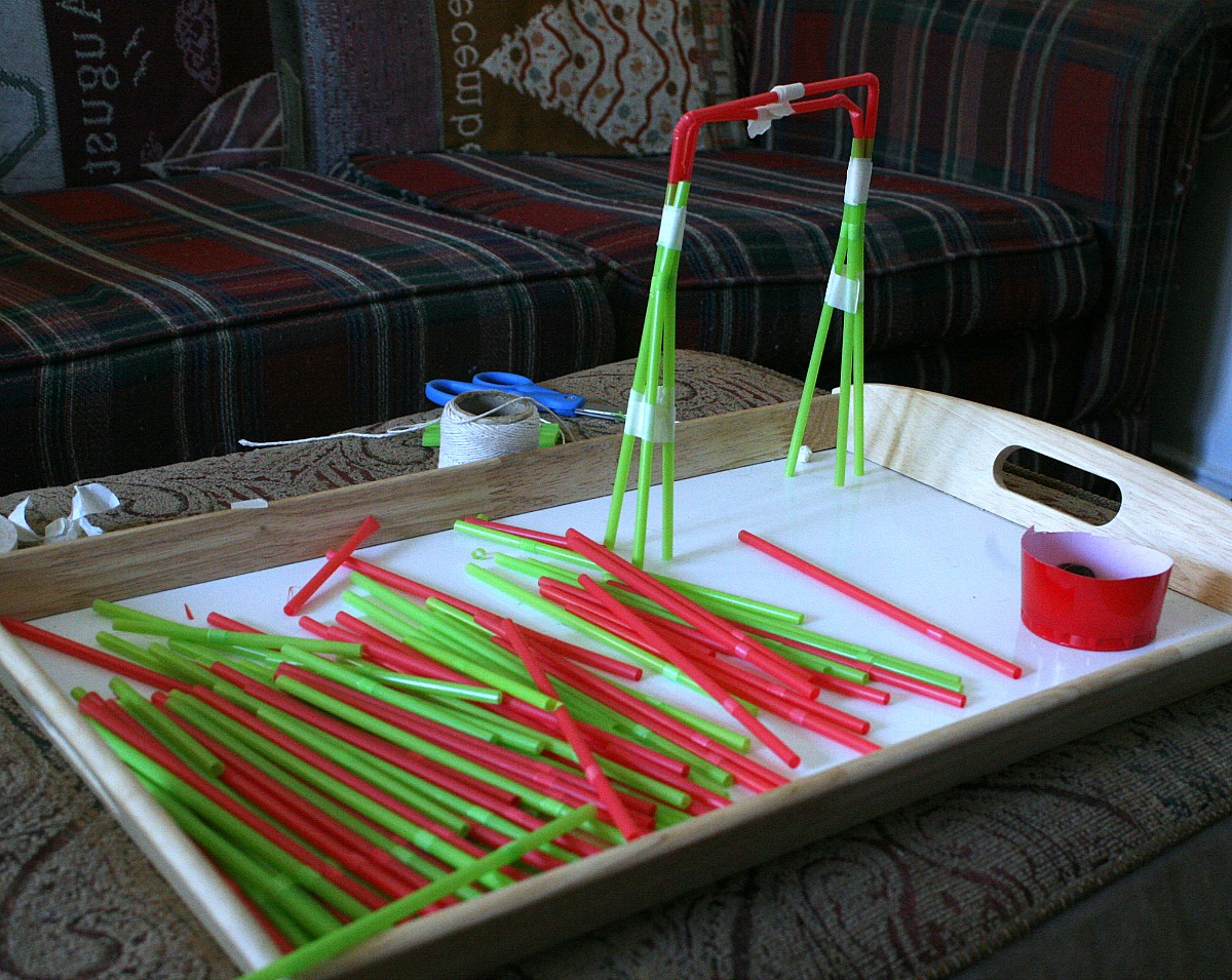 tied 2 teaching rainbow bridge stem lesson at ApronStringsOtherthings.com