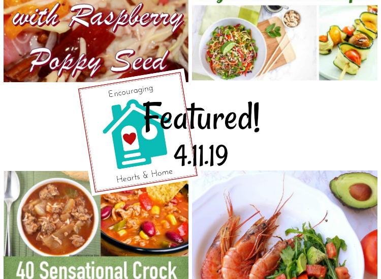 Encouraging Hearts & Home Blog Hop 4.11.19 Featured at ApronStringsOtherThings.com