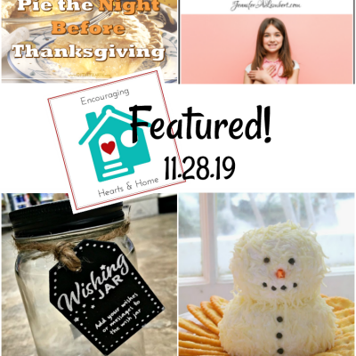Encouraging Hearts & Home Blog Hop 11.28.19