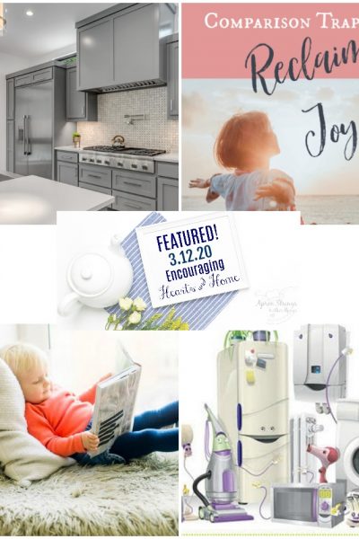 Encouraging Hearts & Home Blog Hop Featured 3.12.20 at ApronStringsOtherThings.com