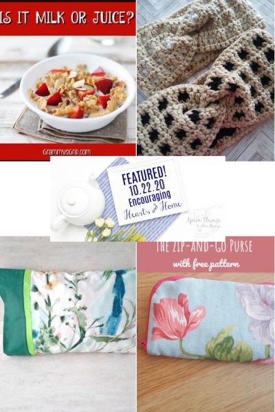 encouraging hearts home blog hop featured 10.22.20 at apronstringsotherthings.com
