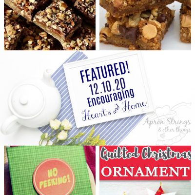 Encouraging Hearts & Home Blog Hop 12.10.20