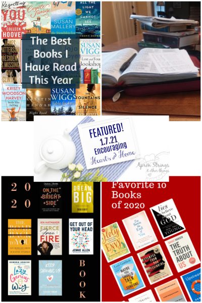 Encouraging Hearts Home blog hop featured 1.7.21 at apronstringsotherthings.com