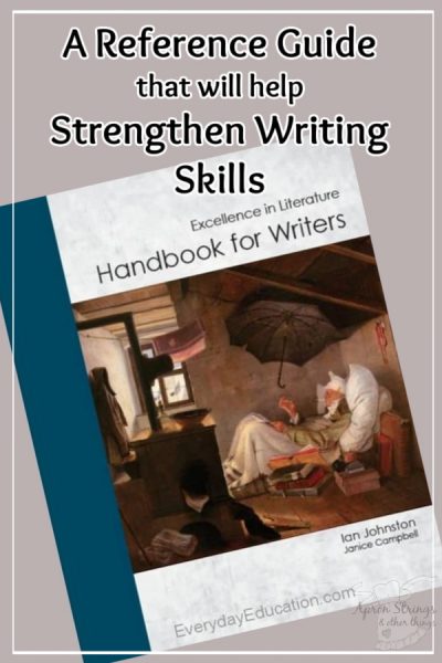 A Reference Guide that will help Strengthen Writing Skills handbook for writers everyday education review at apronstringsotherthings.com