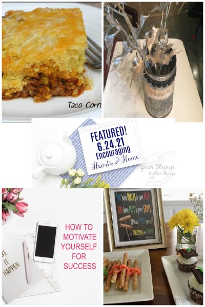 encouraging hearts home blog hop featured 6.24.21 at apronstringsotherthings.com