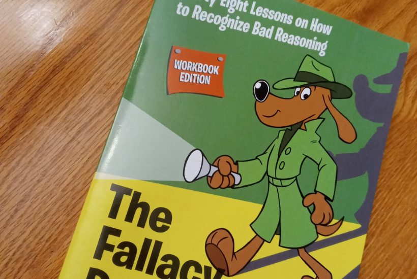 the fallacy detective workbook homeschool crew review logic at apronstringsotherthings.com